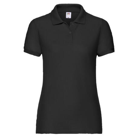 Fruit Of The Loom 63212 Fruit Of The Loom Ladies' 65/35 Polo Black