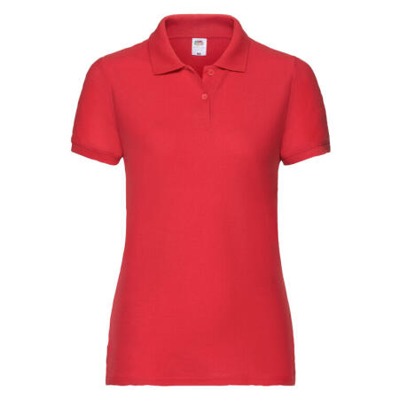 Fruit Of The Loom 63212 Fruit Of The Loom Ladies' 65/35 Polo Red