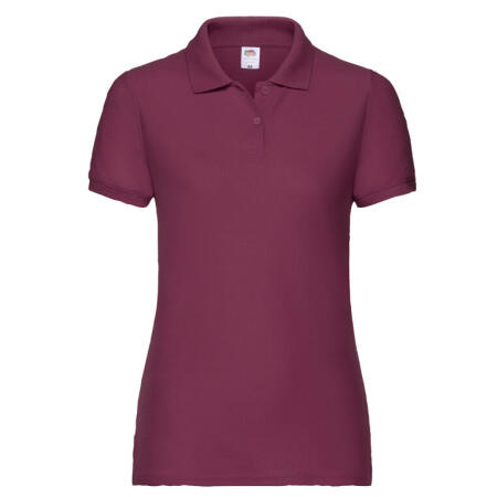 Fruit Of The Loom 63212 Fruit Of The Loom Ladies' 65/35 Polo Burgundy