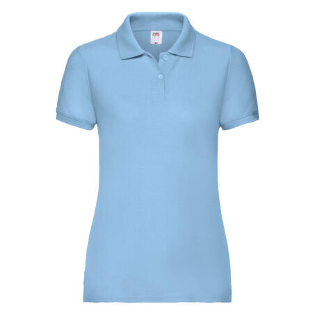 Fruit Of The Loom 63212 Fruit Of The Loom Ladies' 65/35 Polo Sky Blue