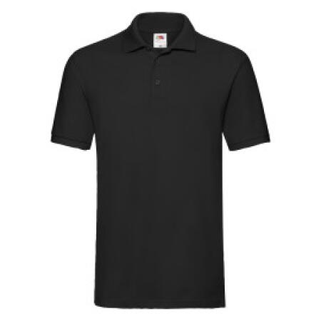 Fruit Of The Loom 63218 Fruit Of The Loom Men's Premium Polo Black