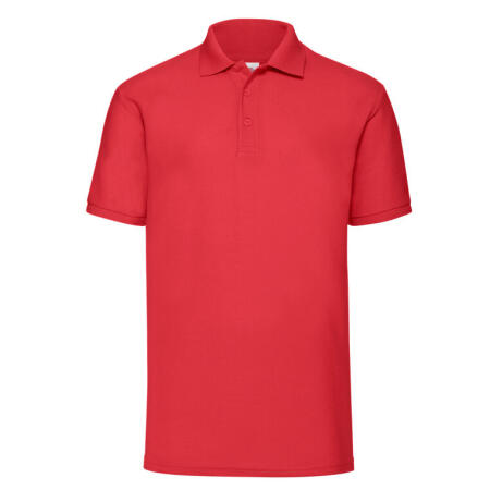 Fruit Of The Loom 63402 Fruit Of The Loom Men's 65/35 Polo Red