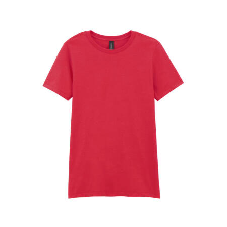 Gildan 64001LCVC Gildan Softstyle CVC Women's T-Shirt Red Mist