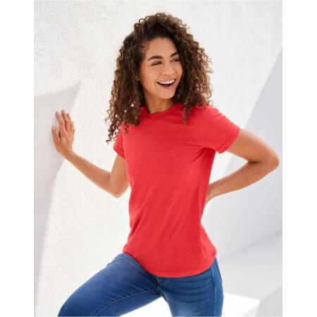 Gildan 64001LCVC Softstyle CVC Women's T-Shirt White