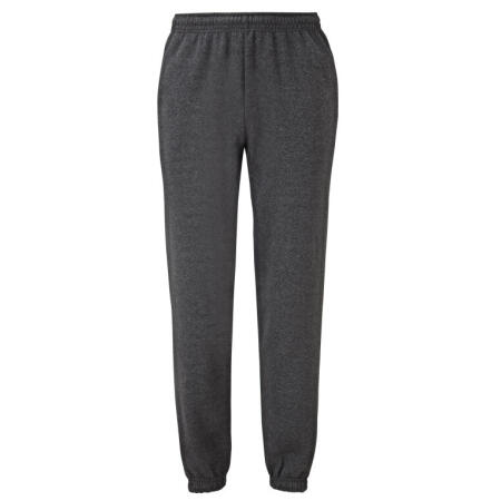 Fruit Of The Loom 64026 Fruit Of The Loom Men's Classic Elasticated Cuff Jog Pants Dark Heather