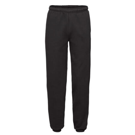 Fruit Of The Loom 64040 Fruit Of The Loom Men's Premium Elasticated Cuff Jog Pants Black