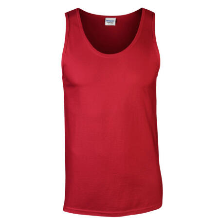 Gildan 64200 Gildan Softstyle Adult Tank Top Red