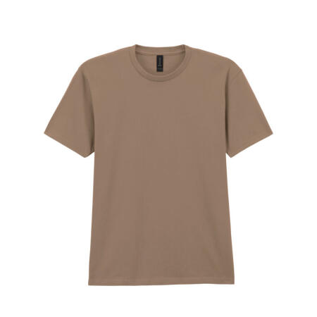 Gildan 65000 GILDAN Softstyle Midweight Adult T-Shirt Brown Savana