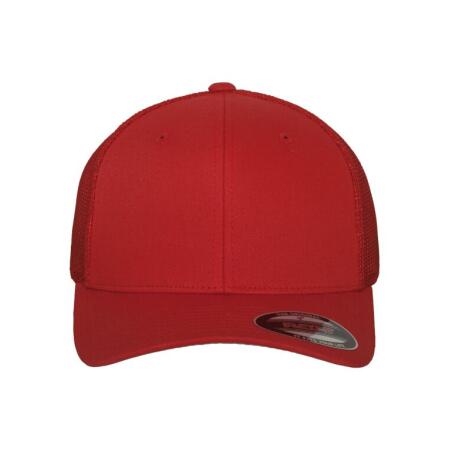 Flexfit 6511 Flexfit Flexfit Mesh Trucker Red
