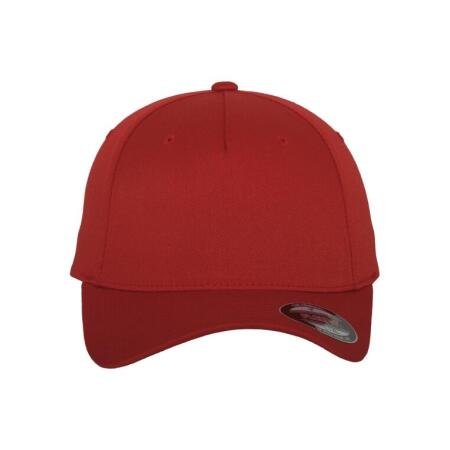 Flexfit 6560 Flexfit 5 Panel Cap Red
