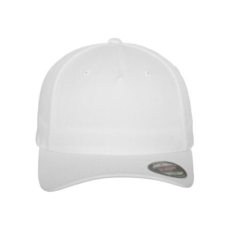 Flexfit 6560 Flexfit 5 Panel Cap White