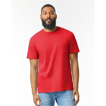 Gildan Red Mist Softstyle CVC Adult T-Shirt