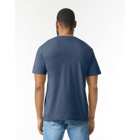 Gildan Navy Mist Softstyle CVC Adult T-Shirt