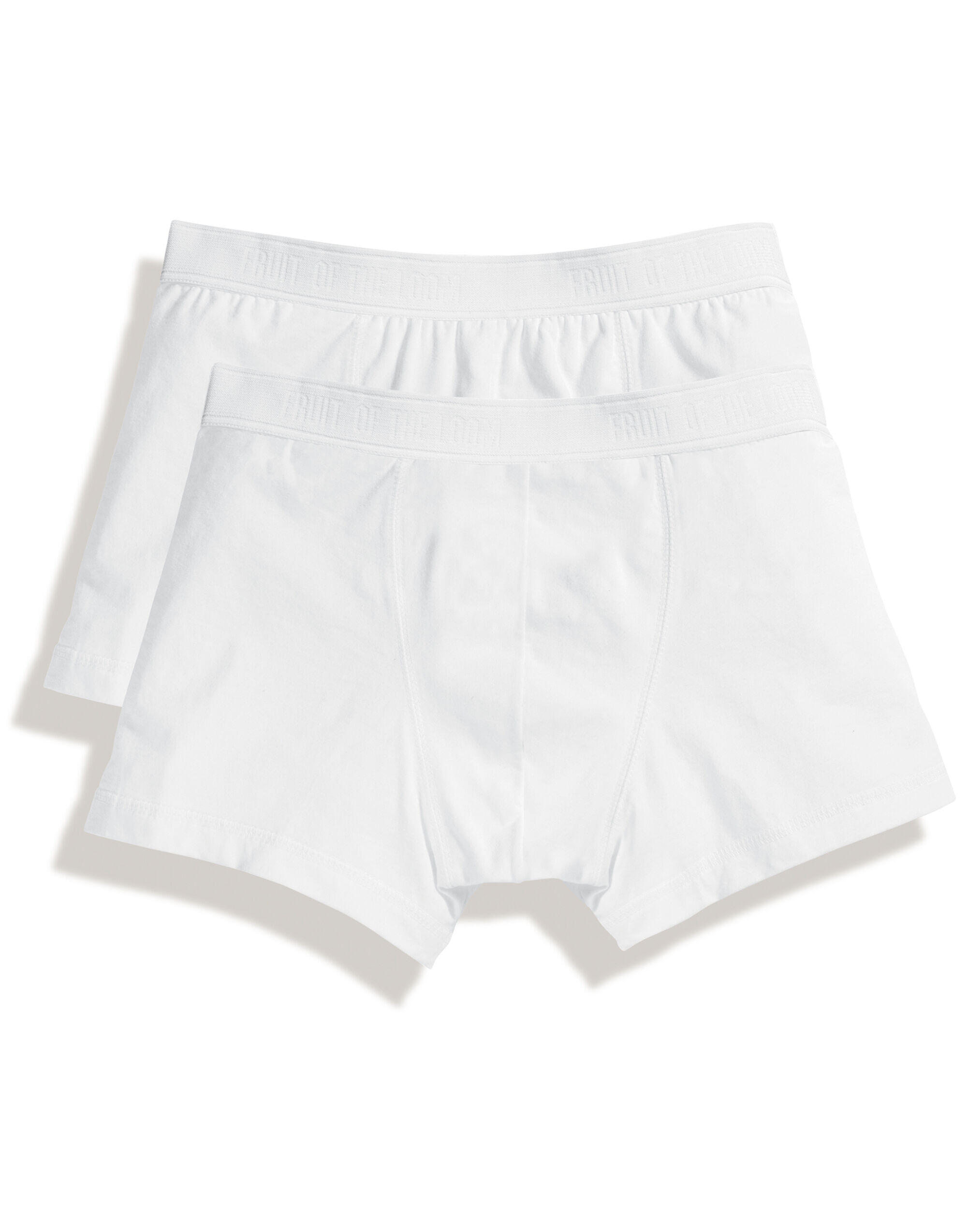 Fruit Of The Loom Underwear White Men's Classic Shorty (2 Pack)