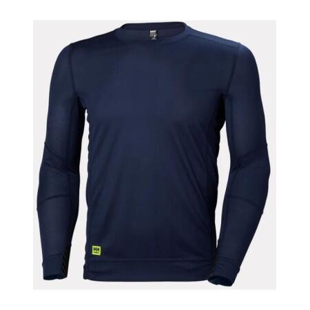 Helly Hansen 75105 Helly Hansen LIFA Crew Neck Baselayer Navy Blue