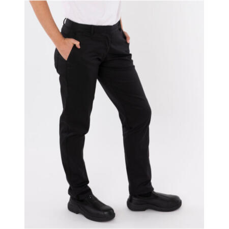 Dennys DC25AFD Dennys AFD Ladies' Stretch Trousers Black