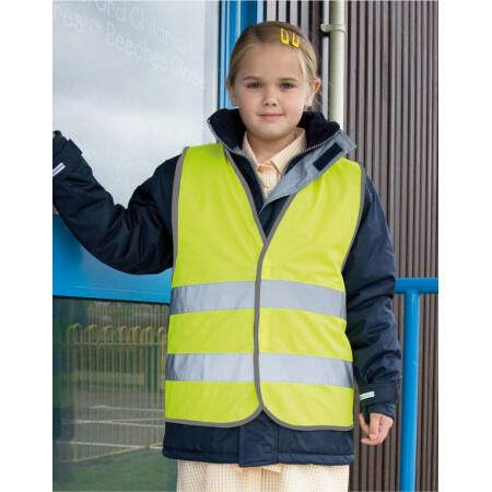 Result Safeguard R200J Junior Safety Vest Hi-Vis Yellow