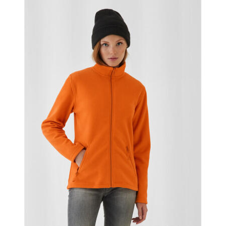 White ID.501 Women's Micro Fleece Full Zip