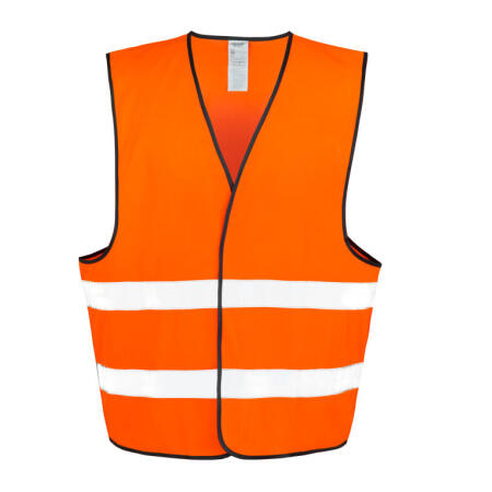 Result Safeguard R200X Result Safeguard Hi-Vis Motorist Safety Vest Fluoresent Orange
