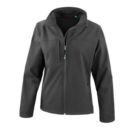 Result R121F Result Womens Recycled Classic Softshell Jacket Black