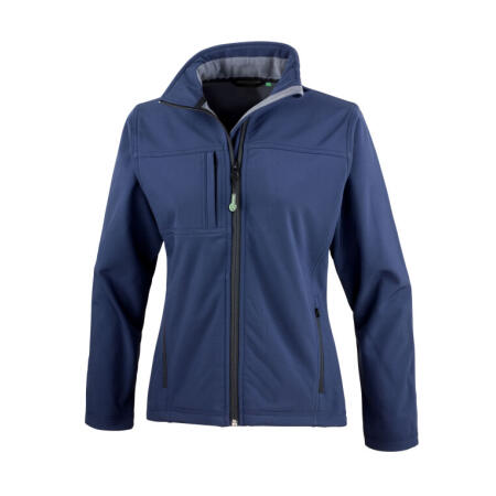 Result R121F Result Womens Recycled Classic Softshell Jacket Navy