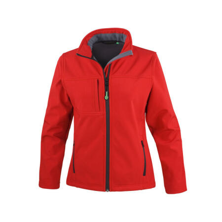 Result R121F Result Womens Recycled Classic Softshell Jacket Red