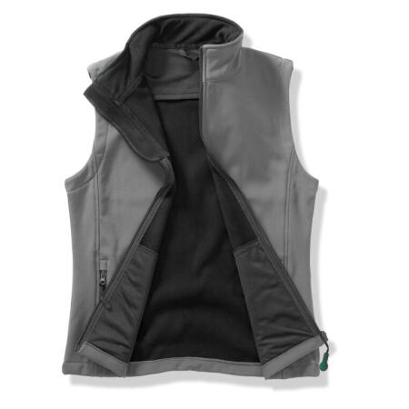 Result Core R232M Result Core Men's Printable Softshell Bodywarmer Charcoal/Black