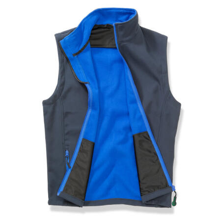Result Core R232M Result Core Men's Printable Softshell Bodywarmer Navy/Royal