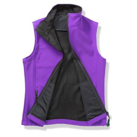 Result Core R232M Result Core Men's Printable Softshell Bodywarmer Purple/Black