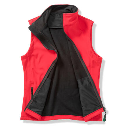 Result Core R232M Result Core Men's Printable Softshell Bodywarmer Red/Black