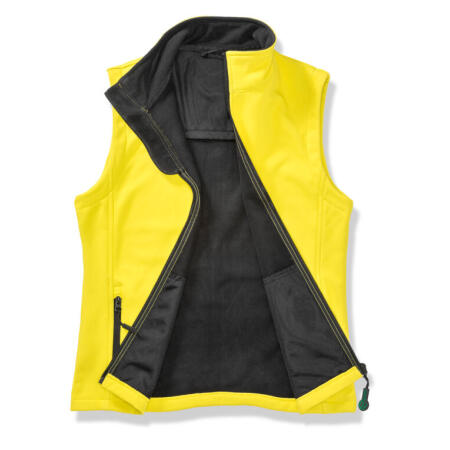 Result Core R232M Result Core Men's Printable Softshell Bodywarmer Yellow/Black