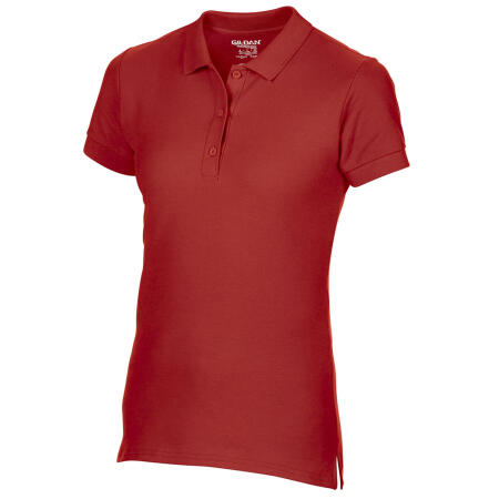Gildan 85800L Premium Cotton® Ladies' Double Piqué Polo Red