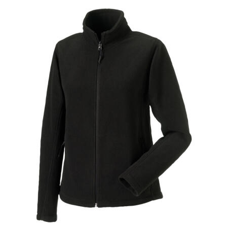 Russell 8700F Russell Ladies' Full Zip Outdoor Fleece Black