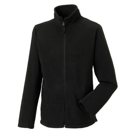 Russell 8700M Russell Men's Full Zip Outdoor Fleece Black