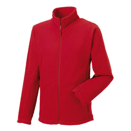 Russell 8700M Russell Men's Full Zip Outdoor Fleece Classic Red