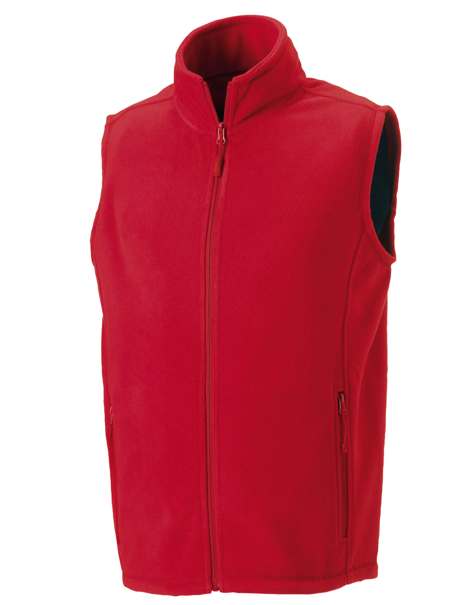 Russell Classic Red Men's Outdoor Fleece Gilet