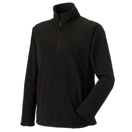 Russell 874M Russell 1/4 Zip Outdoor Fleece Black