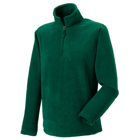 Russell 874M Russell 1/4 Zip Outdoor Fleece Bottle Green