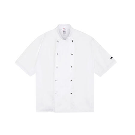 Dennys DD08 Dennys Long Sleeve Chef's Jacket (WH) White