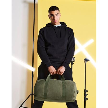 Bagbase BG655 Vintage Canvas Barrel Bag Vintage Oxford Navy