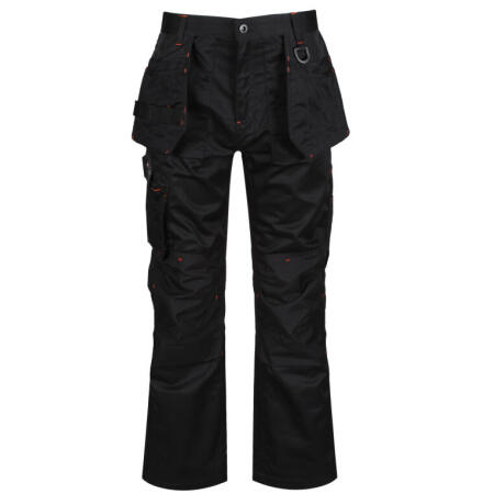 Regatta High Visibility TRJ387R REGATTA HIGH VISIBILITY Incursion Holster Trouser (Reg) Black