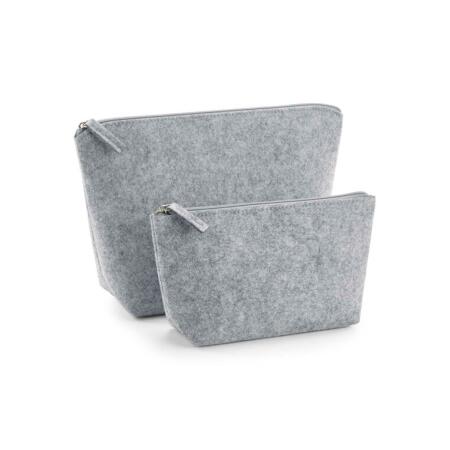 Bagbase BG724 Bagbase Felt Accessory Bag Grey Melange