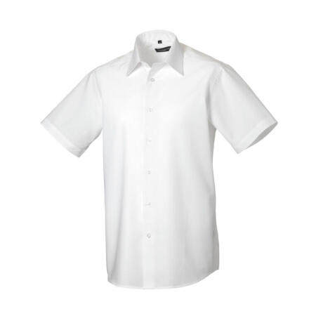 Russell Collection 923M Russell Collection Men's S/Sleeve Oxford Shirt White