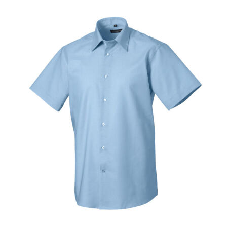 Russell Collection 923M Russell Collection Men's S/Sleeve Oxford Shirt Oxford Blue