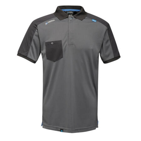 Regatta Professional TRS167 REGATTA PROFESSIONAL Offensive Wicking Polo Seal Grey