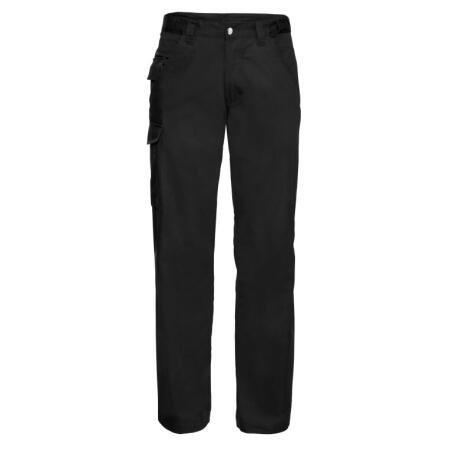 Russell 001MR Russell Polycotton Twill Trousers (Reg) Black