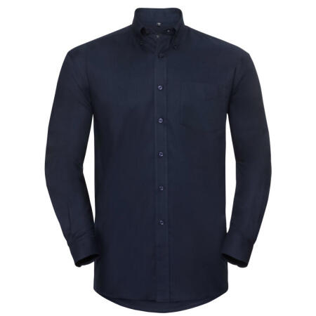 Russell Collection 932M Russell Collection Men's L/Sleeve Oxford Shirt Bright Navy
