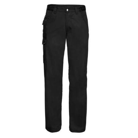 Russell 001MT Russell Polycotton Twill Trousers (Tall) Black