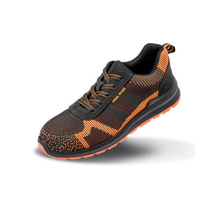 WORK-GUARD by Result R457X WORK-GUARD by Result Unisex Hardy Safety Trainer Black/Orange
