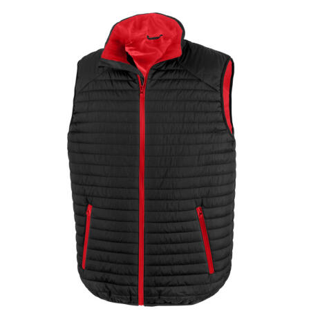 Result Recycled R239X Result Recycled Thermoquilt Gilet Black/Red